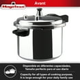 thumbnail image 6 of Magefesa Avant 8.5-Quart Aluminum Pressure Cooker with Canner Rack, Pressure Canner, 6 of 7
