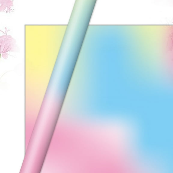 Soimiss 10 Pcs Birthday Wrapping Paper Sheets Multi Festive Design for Cookies and Craft Projects