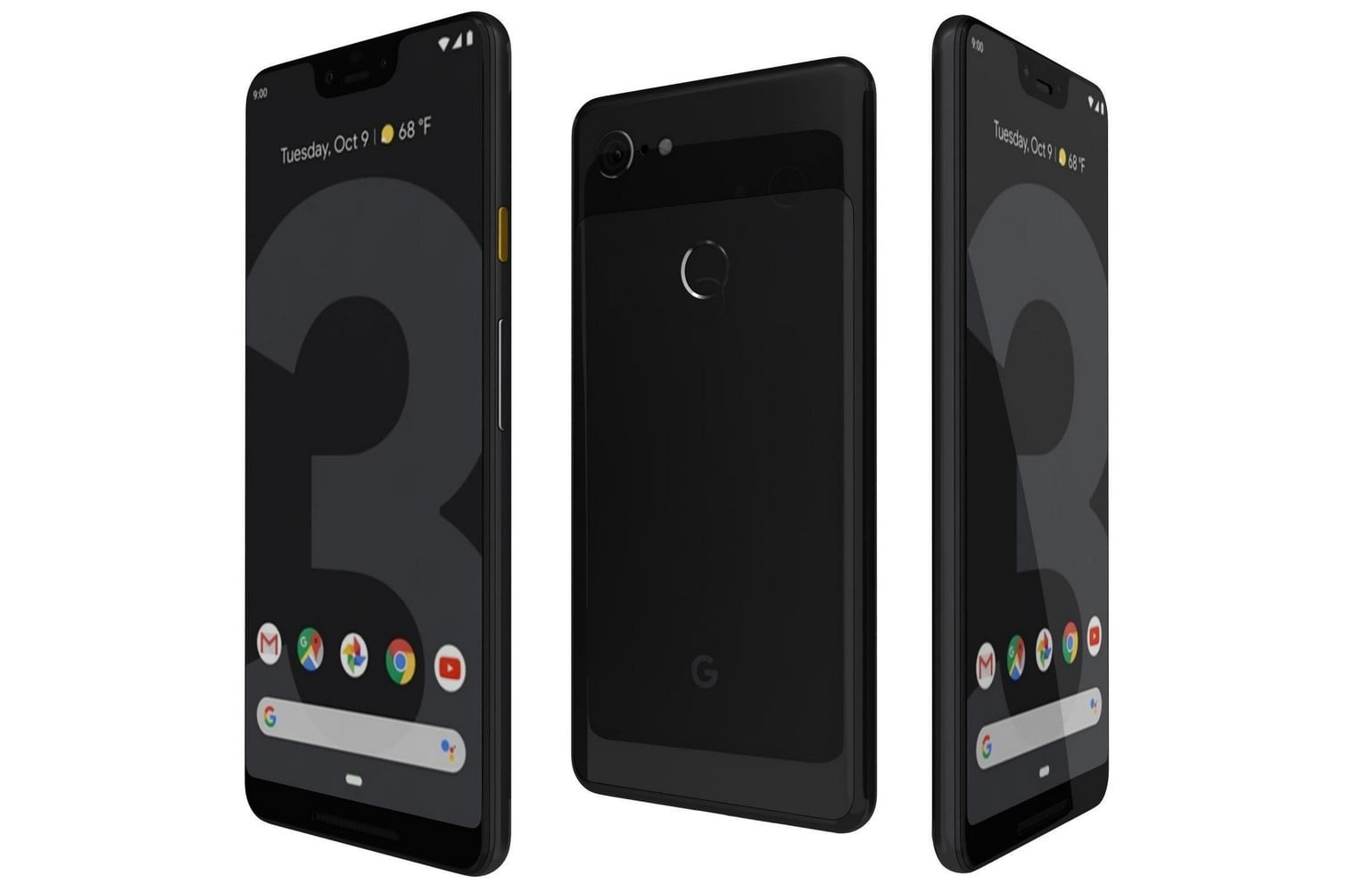 Google Pixel 3, Fully Unlocked | Black, 64 GB, 5.5 Zambia | Ubuy