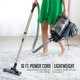 thumbnail image 2 of Ovente Heavy Duty Electric Bagless Canister Vacuum Cleaner 3L Dust Cup, Portable Corded Suction Vacuum Machine with Cleaning Tools Compact Easy to Clean & Storage, Black ST2620B, 2 of 5