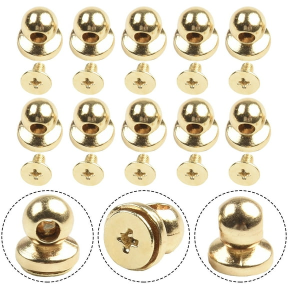 10Pc Vintage Mini Furniture Round Knob For Jewelry Wooden Box Small Handle Drawer Cabinet Handles Pulls Knob