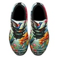 thumbnail image 2 of Hummingbird When A Hummingbird Visits Spring Shoes Sneakers Black Size 4, 2 of 7
