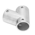 Boat Tube Connector Handrail Hand Rail Fitting 60° 3 Way Stainless