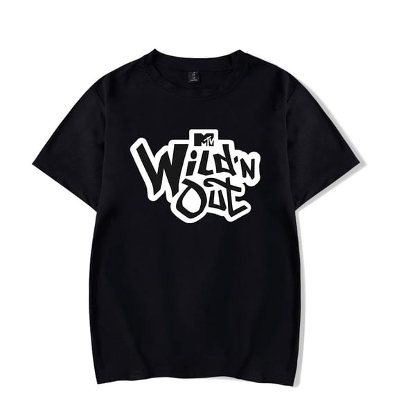 Wild 'N Out Logo Merch Tv Series T-Shirt Women Men Casual Crewneck Short Sleeve Tee