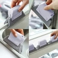 thumbnail image 3 of Window Cleaning Brush Set 6 Piece, Multi Function Tool for Track Gap, Nylon Bristle with Hanging Holes, Sponge Dustpan Blind Brush Combo and Durable Polypropylene Handle, 3 of 9
