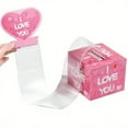 thumbnail image 2 of Tyidzon Surprise Money Box Red Box Day Gift Box Money Box Red, 2 of 6