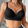 thumbnail image 5 of Aofany Women's Full Coverage Bras, Plus Size Push Up Bras for Women Smoothing Bra Comfort Lightly Underwire T-Shirt Bra 32B-40C, 5 of 7