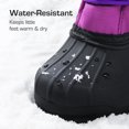 thumbnail image 4 of BURUDANI Kids Boys Girls Winter Snow Boots Insulated Outdoor Snow Boots Soft Warm Shoes Boots, 4 of 6