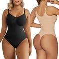 thumbnail image 2 of Tanga De Alta Compresión Para Moldear El Cuerpo De Las Mujeres Sin Costuras Adelgazamiento Body Skims Bodysuit, 2 of 4