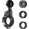 thumbnail image 1 of Aluminum Alloy 1" Ball Mount Handlebar Base, Compatible with RAM Mounts B Size Double Socket Arms, Supports Phone, GPS, Action Camera Holders,2packs, 1 of 7