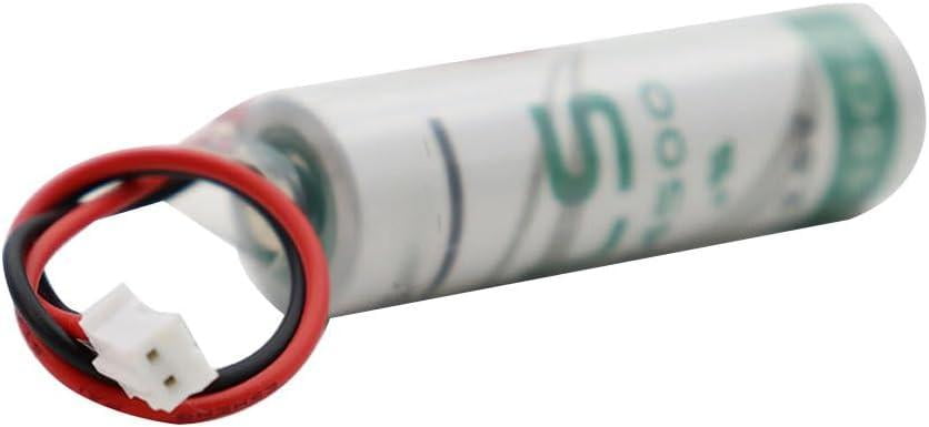 5PCS LS14500 Battery with White Plug for SAFT LS 14500 3.6V AA Battery Applied for Special Testing Electronic Equipment, 2600mah