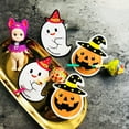 thumbnail image 2 of 50pcs Lollipop Paper Cards Helloween Packaging Decoration Cards DIY Ghost Pattern Message Cards, 2 of 5