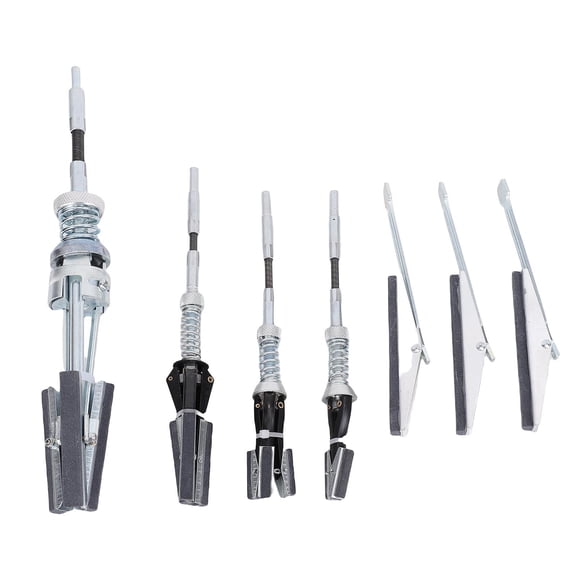 Premium Engine Cylinder Hone Tool Set 1-1/8 to 3 Inches Deglazer / 28.5 to 76.2 mm Auto Mechanic Honing Kit with Replacement 4-inch Stones Storage Box for Automotive Repair Vehicles
