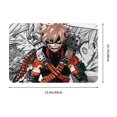 thumbnail image 3 of My Hero Academia Bathroom Rugs, Anime Welcome Door Mat, Non Slip Mat, Front Door Mat For Bedroom Living Room, Super Absorbent Flannel Rugs, Home Decor, 16*24 Inch, 3 of 9