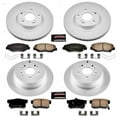 thumbnail image 2 of PowerStop Front and Rear Geomet Coated Brake Rotor and Pad Kit Fits: HONDA Select Models CRK6173, 2 of 5