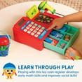 thumbnail image 5 of Battat Ring It Up Register Cashier Plastic Set with 35pcs Calculator, Toddler and Preschool Toys, 5 of 12