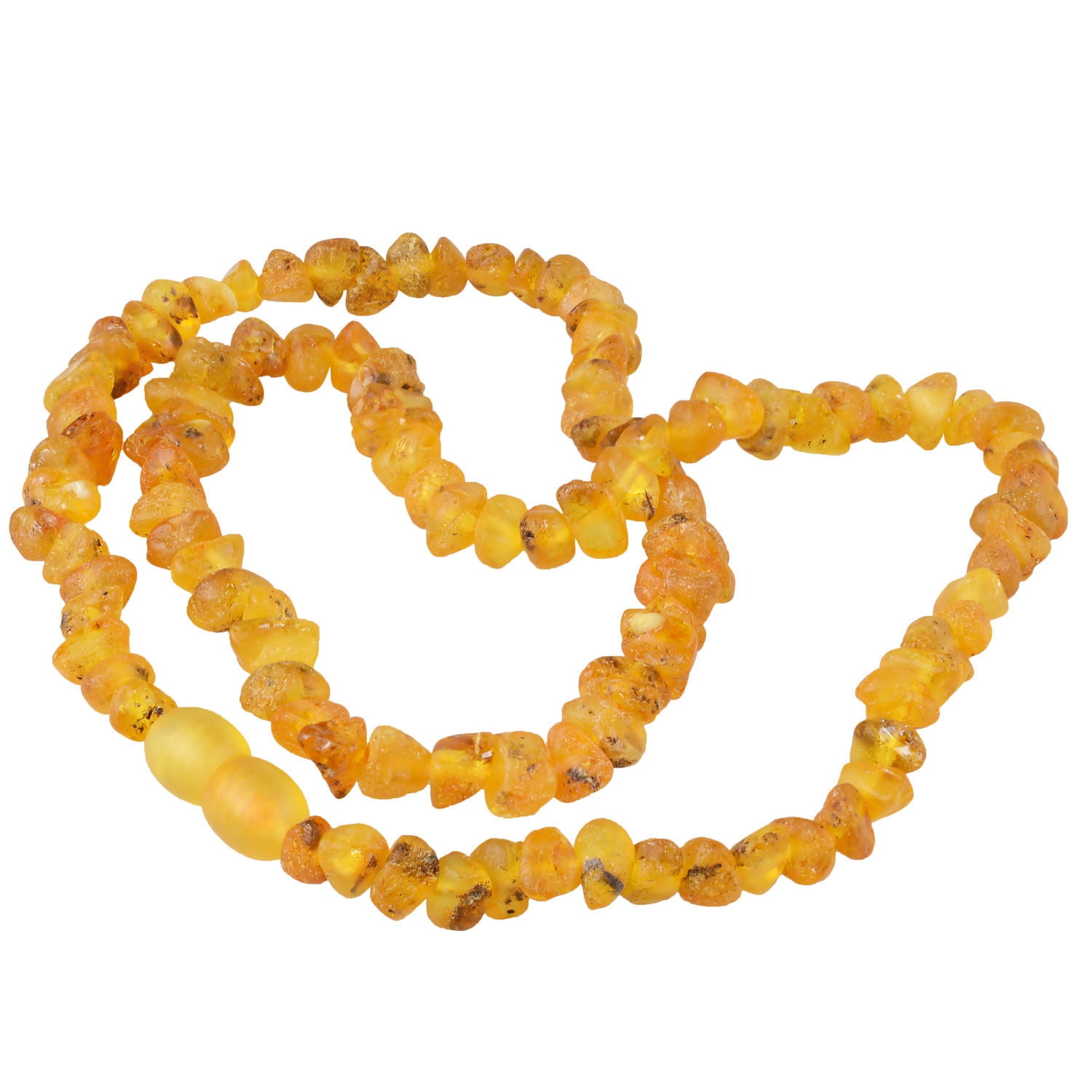 MASSIVE RAW NATURAL BALTIC AMBER NECKLACE 20,07 inch 