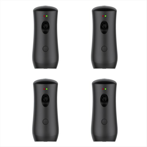 4X MáQuina AutomáTica de PulverizacióN de Aromas Pulverizador de Aromas Cronometrado PulverizacióN Inteligente de Aromas BañO de Hotel Limpieza de Olores Cronometrada, Negro