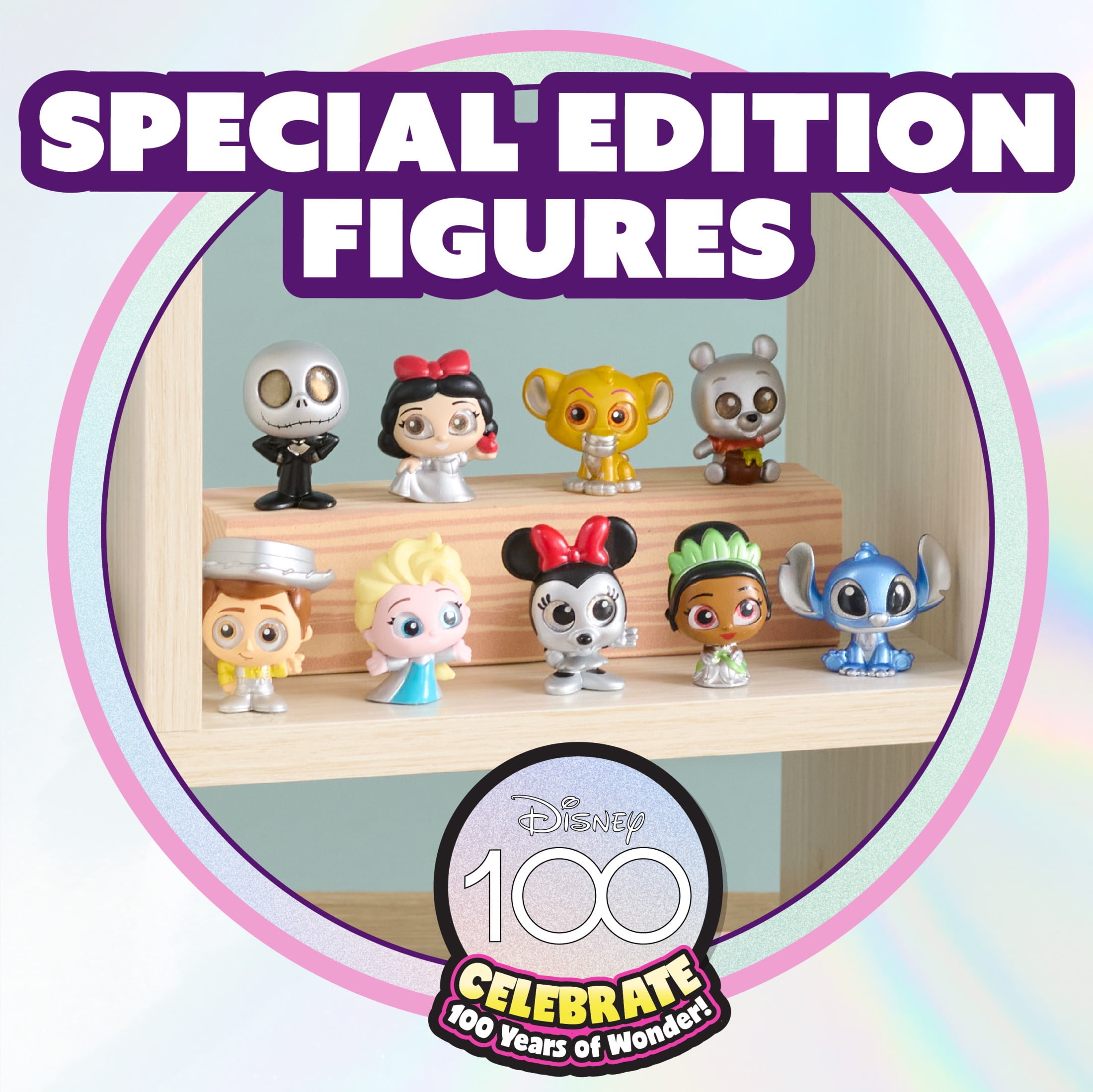 Disney Doorables Mini Peek Series 10, Collectible Blind Bag Figures, Styles May Vary, Kids Toys for Ages 5 up