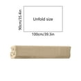 thumbnail image 4 of Taotanxi Cooling Blankets, 100% Rayon Derived from Bamboo, Absorbs Body Heat to Keep Cool on Warm Night, Ultra-Cool Lightweight Blanket(35x40 inches, Beige), 4 of 7