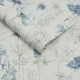 thumbnail image 3 of Floral Sketch Blue Wallpaper, 3 of 4