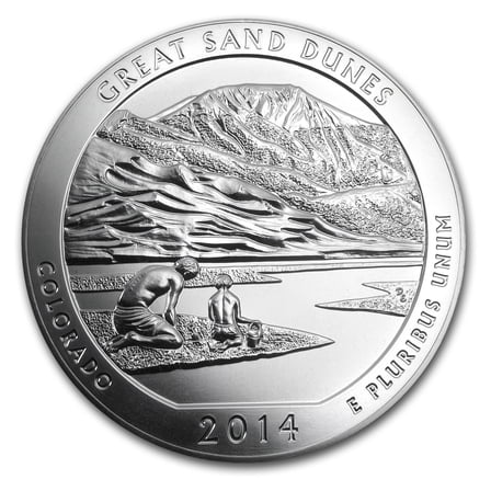 2014 5 oz Silver ATB Great Sand Dunes National Park, CO