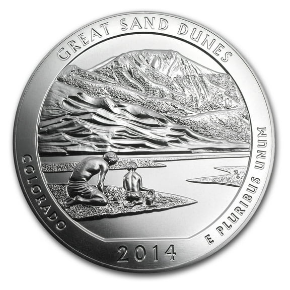2014 5 oz Silver ATB Great Sand Dunes National Park, CO