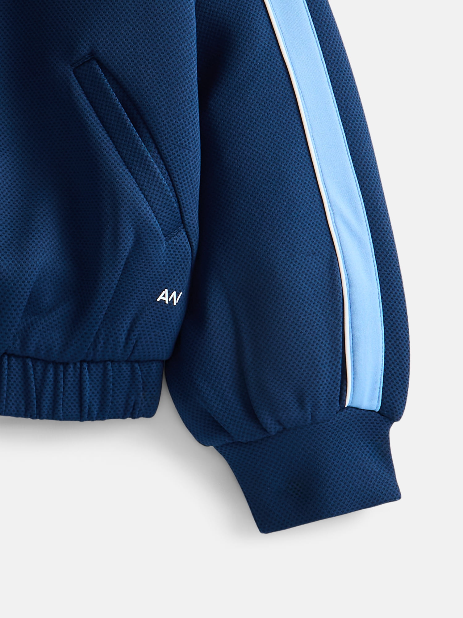 Athletic Works Girls Active Tech Pique Jacket, Sizes 4-18