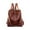 Brown, variant on Backpack Purse For Women Backpacks Fashion Leather Bookbag Handbags And Shoulder Bags
