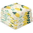 thumbnail image 4 of GZHJMY Lemon Kitchen Dish Towel Set of 1, Super Absorbent Soft Drying Cloth Tea Bar Towels, 28"x 18", 4 of 7