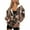 Camouflage Leaves, variant on Garronmavis Colorful Checkered Full Zip Up Hoodies for Women Lightweight Comfy Women Oversized Sweatshirts Comfortable Warm Long Sleeve Winter Fall Outfits Fashion Clothes