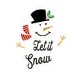 thumbnail image 2 of SDJMa Christmas Snowman Refrigerator Sticker Set Cute Snowman Fridge Stickers Decoration for Fridge Wall Door Party Supplies Home Decoration, 2 of 5