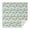 Tiger Leaf Heart, variant on 70x70 Inch Square Tablecloth, Thick & Durable, Washable, Fits Square or Round Table, Party, Wedding, Buffet,Tiger Leaf Heart Light Blue Pattern