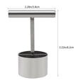 thumbnail image 4 of 2Pcs Stainless Steel Pear Removers Fruit Hole Diggers Portable Fruit Corer Tools Home Supply, 4 of 9