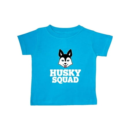 

Inktastic Dog Husky Squad Gift Baby Boy or Baby Girl T-Shirt