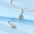 thumbnail image 2 of MULA 925 Sterling Silver Charms for Bracelets Heart Flower Cat Evil Eye Charms Gift for Women Girls, 2 of 6