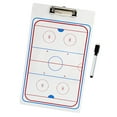 thumbnail image 4 of S SERENABLE Ice Hockey Tactic Coaching Boards Guidance Training Tool Referee Tactic Board, 4 of 9