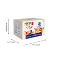 thumbnail image 3 of XFGOU Wooden Number Building Toys and Hobbies Wooden Number Building Block (1 Box) Creative Montessori Stacking Toys Early Educational Toy For Children Education, 3 of 9