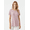 Pink, variant on QSAWXQZ Women's Modal Built in Bra Pajama Top Crew Neck Short Sleeves Relaxed Sleep Tee Lounge Top for Lounge XS