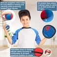 thumbnail image 4 of Juego de pelota Toss and Catch Wedopro Kids con guante de béisbol azul, 4 of 7