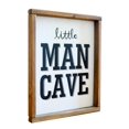 thumbnail image 1 of Letrero de madera para pared "cuevita del pequeño hombre" para habitación de niño pequeño - arte de pared estilo granja moderno, 1 of 6