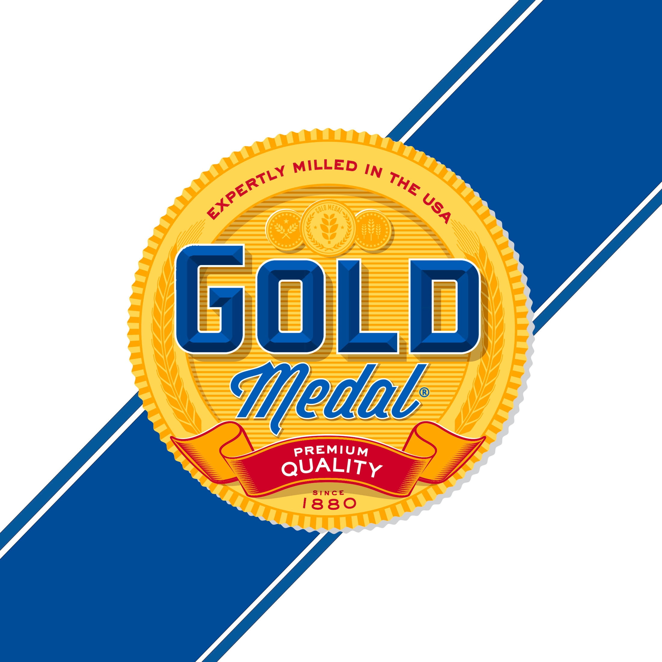 (4 pack) Gold Medal Unbleached All Purpose Flour, 10 lb Bag