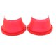 thumbnail image 4 of 2X 6.5 pulgadas de coche Cubierta impermeable Bocina de coche Plástico rojo, 4 of 8
