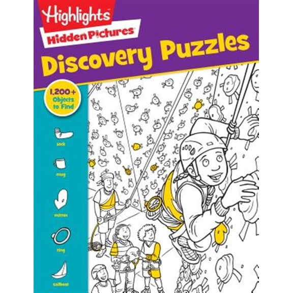 Pre-Owned Highlights Hidden Pictures Discovery Puzzles, (Paperback)