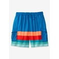 thumbnail image 5 of KingSize Men's Big & Tall 8" Flex Cargo Swim Trunks, 5 of 5