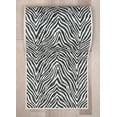 thumbnail image 3 of Well Woven Custom Size Runner - 27" x 40' Runner - Zebra Stripe Black - Animal Print Pattern, 3 of 6