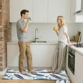 thumbnail image 5 of Kitchen Carpet Cartoon Fish Print Cushioned Non- Washable Set Decorative and Comfortable Area Rug for Living Room Kitchen and Entrance 2PCS, 5 of 5