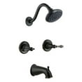 thumbnail image 1 of Design House 523472 Oakmont 2-Handle Faucet Tub and Shower, 1 of 12