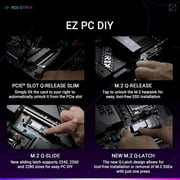 ASUS ROG Strix X870E-E Gaming WiFi AMD AM5 ATX Motherboard - ROGSTRIXX870E-EGAMIN