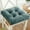 Blue-BU-home supplies, variant on LEFTHIGH Home Winter Thickened Non-Slip Chair Cushion 38cm Flock Warm Seat Pad for Student Stool Car Booster Tatami Chair Foam Support Teen Girl Gifts